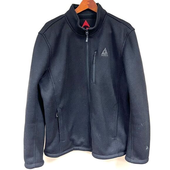 Gerry fleece insulated textured zip up jacket.  Size XXL - Picture 1 of 7
